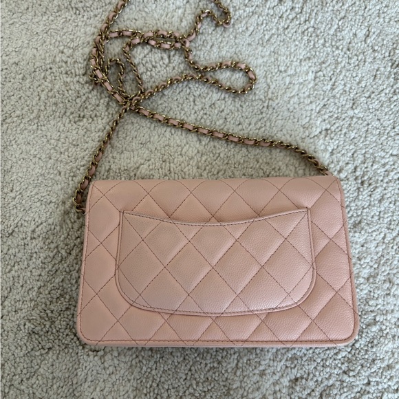 🌸🌺 EUC CHANEL Classic Wallet on Chain - Picture 2 of 7